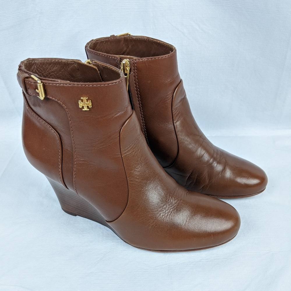 Tory Burch Milan Wedge Booties